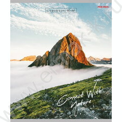 Тетрадь  48л клетка "Воодушевляющие пейзажи" ассорти | Фото 3