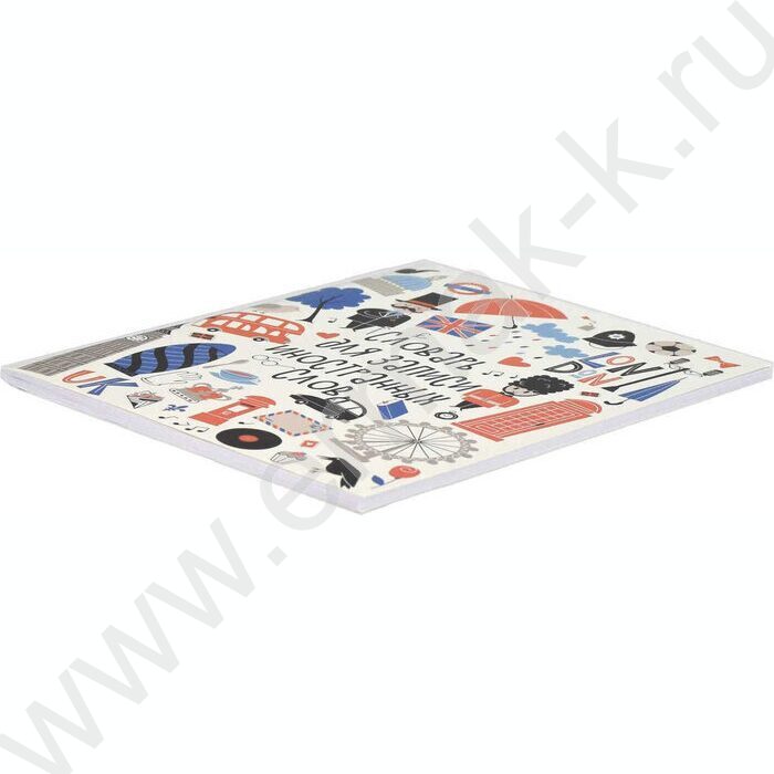 Словарик 48л А5+ д/записей иностранных слов "Лондон" | Фото 3