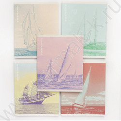 Тетрадь  80л линейка "Регата" 5видов | Фото 5