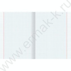 Тетрадь  96л клетка "Девушка с зонтиком" 5видов /выб. лак, блестки "Перламутр"/ | Фото 2