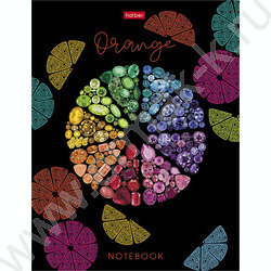 Бизнес-блокнот  80л А5 5-цв.блок/тв.обл /3D лак /мат. лам. "Блеск камней" | Фото 1