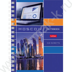 Зап. книжка 140л А6 спираль "Деловой город" | Фото 2