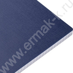 Тетрадь  80л А4 клетка/спираль/пластик.обл./многоуров.перфорация/ "CANVAS  Синяя" | Фото 2