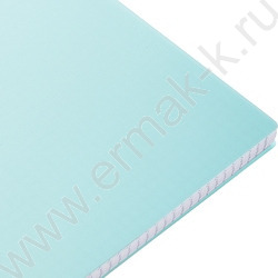 Тетрадь  80л А4 клетка/спираль/пластик.обл./многоуров.перфорация/ "CANVAS  Бирюза" | Фото 2