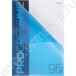 Тетрадь  96л А4 линейка/пл.обл. "PROGRESSIVE Синяя" | Фото 2