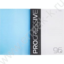 Тетрадь  96л А4 линейка/пл.обл. "PROGRESSIVE Синяя" | Фото 3