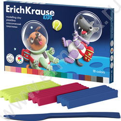 Пластилин  18цв 324г Классический Kids /+стек | Фото 1