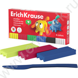 Пластилин   6цв 108г Классический /+стек | Фото 1