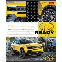 Тетрадь  12л клетка "Внедорожники" 5видов | Фото 3