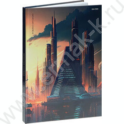 Зап. книжка 160л А4 тв.обл. "Высотки мегаполиса-1" /глянец/ | Фото 2