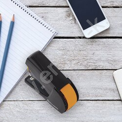 Степлер №24/6-26/6  25л пластик, черно-оранжевый "Easy Press" /энергосберегающий | Фото 6