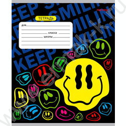 Тетрадь  12л линейка "Crazy smile" 5видов | Фото 4