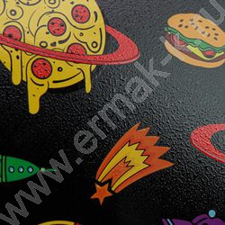 Тетрадь  12л линейка косая дополнительная "Переполох в космосе" 5видов | Фото 9