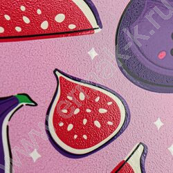 Тетрадь  12л линейка косая дополнительная "Фруктово-ягодное настроение" 5видов | Фото 8