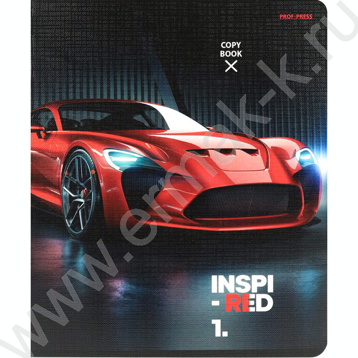 Тетрадь  48л клетка "Скорость и мощь автомобиля" /лён/ ассорти | Фото 2