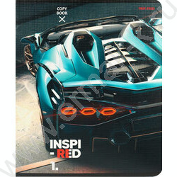 Тетрадь  48л клетка "Скорость и мощь автомобиля" /лён/ ассорти | Фото 3