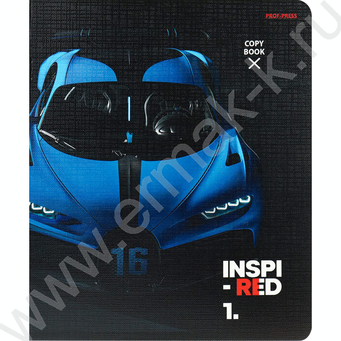 Тетрадь  48л клетка "Скорость и мощь автомобиля" /лён/ ассорти | Фото 5