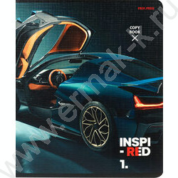 Тетрадь  48л клетка "Скорость и мощь автомобиля" /лён/ ассорти | Фото 6