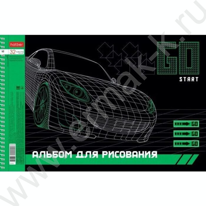 Альбом д/рисования-спираль 32л "Ассорти- Выпуск №3" /перфорация/ 5видов | Фото 5