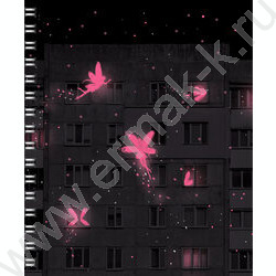 Тетрадь  96л клетка/спираль "Любимый цвет" 5видов /твин-лак/ | Фото 2