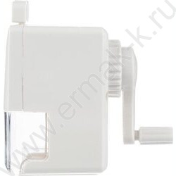 Точилка механическая 91*47*90мм, 8мм, фиксация карандаша, белая | Фото 2