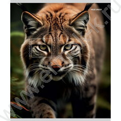 Тетрадь  48л линейка "Взгляд диких кошек" ассорти | Фото 4