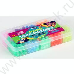 Набор бусин д/термомозаики "Неон" 850 бусин | Фото 2