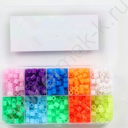 Набор бусин д/термомозаики "Неон" 850 бусин | Фото 3