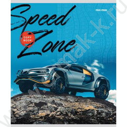Тетрадь  96л клетка "Скоростная зона" /твин-лак/ ассорти | Фото 2
