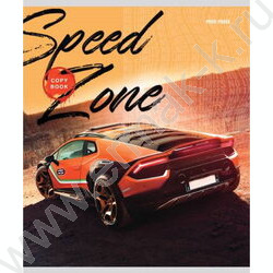 Тетрадь  96л клетка "Скоростная зона" /твин-лак/ ассорти | Фото 3