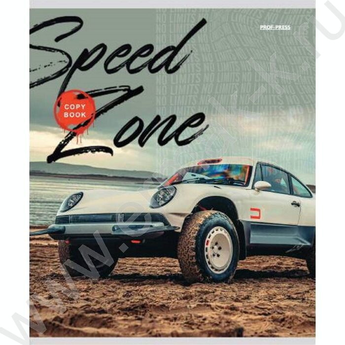 Тетрадь  96л клетка "Скоростная зона" /твин-лак/ ассорти | Фото 5