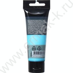 Краска акриловая 75мл "Студия", селестин /пластик. туба | Фото 3