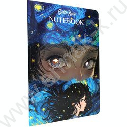 Блокнот  Gatto Rosso. в линию "Звёздный Notebook.Взгляд" | Фото 1