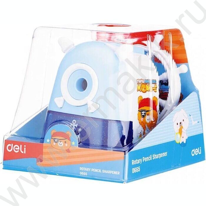 Точилка механическая 1 отверстие Sailor пластик /ассорти | Фото 3