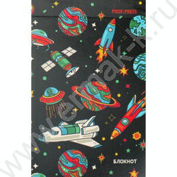 Блокнот  48л А7 "Переполох в космосе" ассорти | Фото 5
