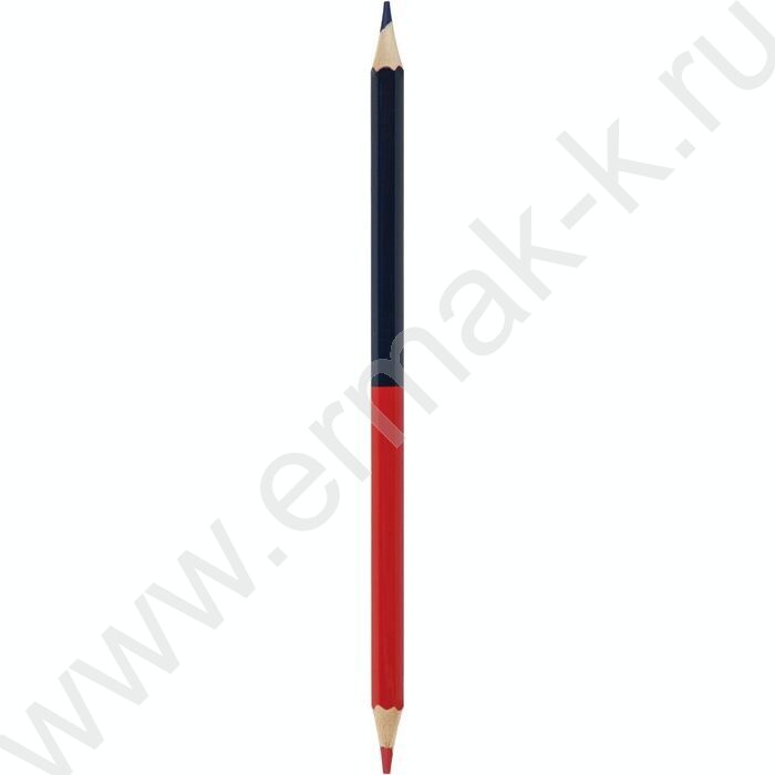 Карандаш двухцветный красно-синий/ грифель 2,9 мм | Фото 2