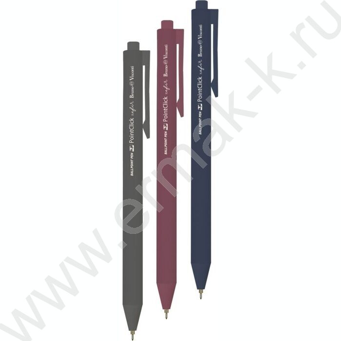Ручка шар авт PointClick.ORIGINAL синяя 0,38мм ассорти | Фото 1