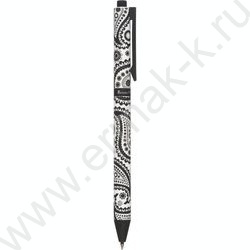 Ручка шар авт ArtClick. Cashmere pattern синяя 0,5мм | Фото 1