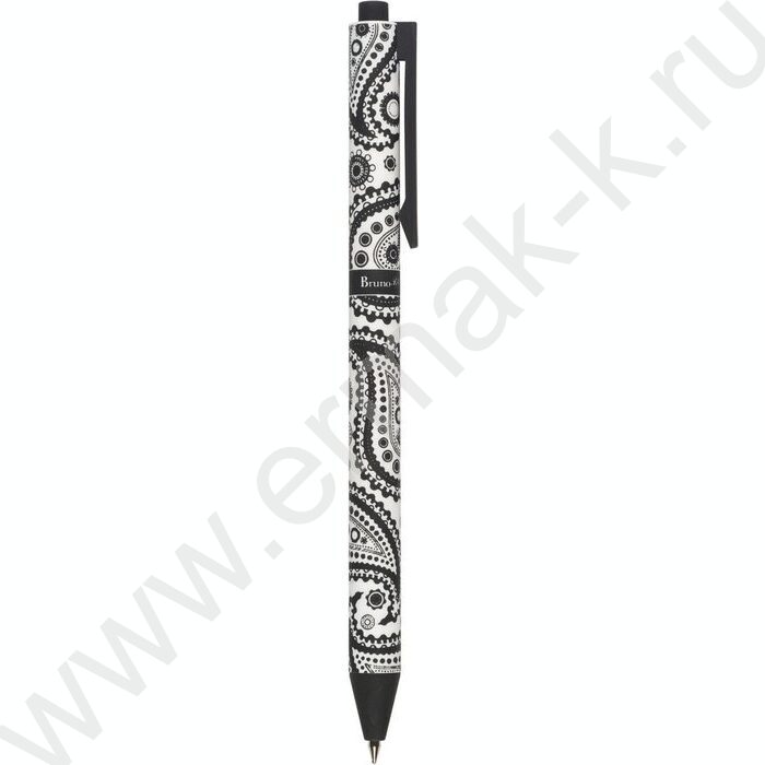 Ручка шар авт ArtClick. Cashmere pattern синяя 0,5мм | Фото 1