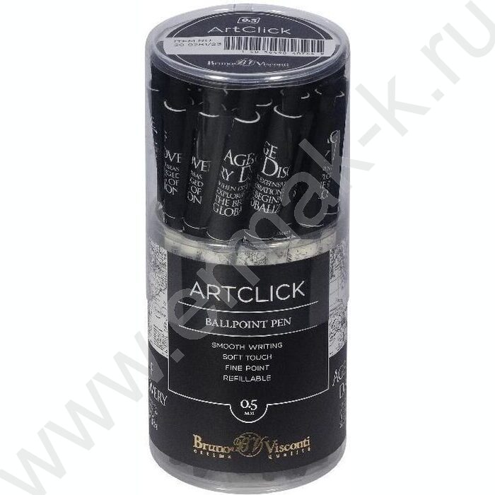 Ручка шар авт ArtClick. Caffè nero.Time синяя 0,5мм | Фото 4