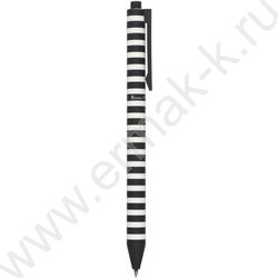 Ручка шар авт ArtClick. Полоски синяя 0,5мм | Фото 1