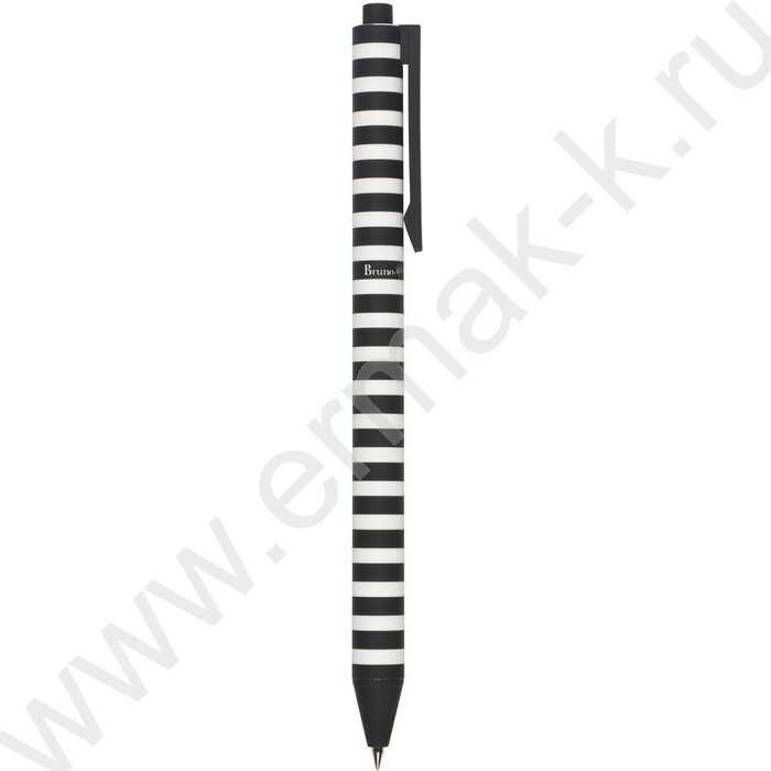 Ручка шар авт ArtClick. Полоски синяя 0,5мм | Фото 1