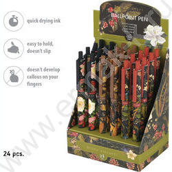 Ручка шар авт ArtClick. Flora.Black night синяя 0,5мм | Фото 3