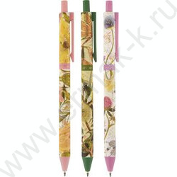 Ручка шар авт ArtClick. Flora.Bloom flowers синяя 0,5мм | Фото 1