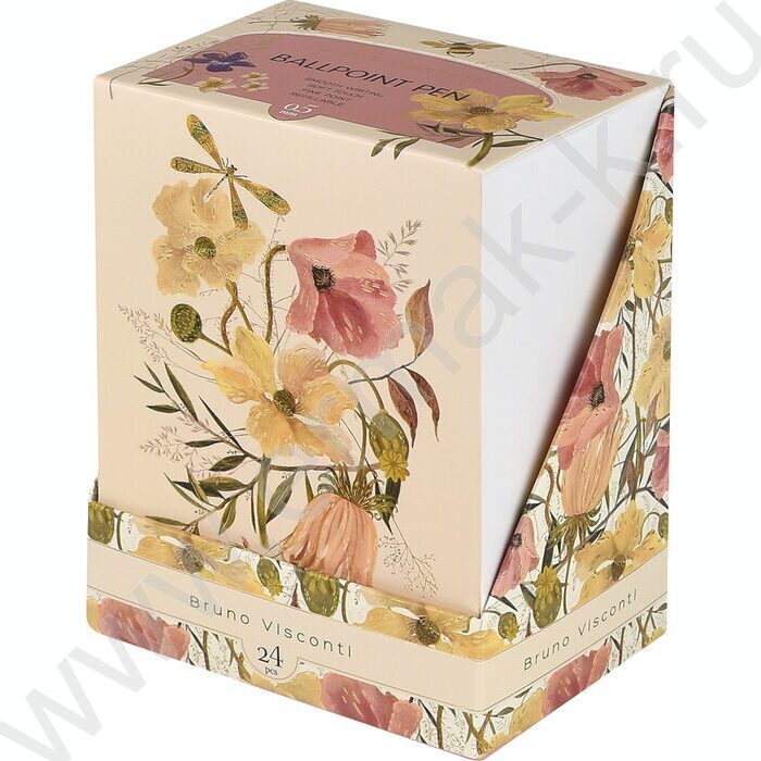 Ручка шар авт ArtClick. Flora.Bloom flowers синяя 0,5мм | Фото 3