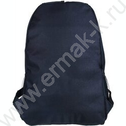 Рюкзак универсальный 45*30*11см, 1 отд, 2 карм., шнуровка - утяжка /ПЭ, черный | Фото 4