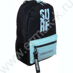 Рюкзак 43,5*29*13,5см  /1отдел, 3 кармана, ПЭ, пулеры из силикона, подвеска, "Сёрф" | Фото 2