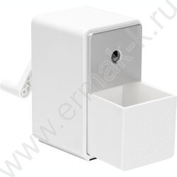 Точилка механическая 1 отверстие пластик /белая | Фото 4