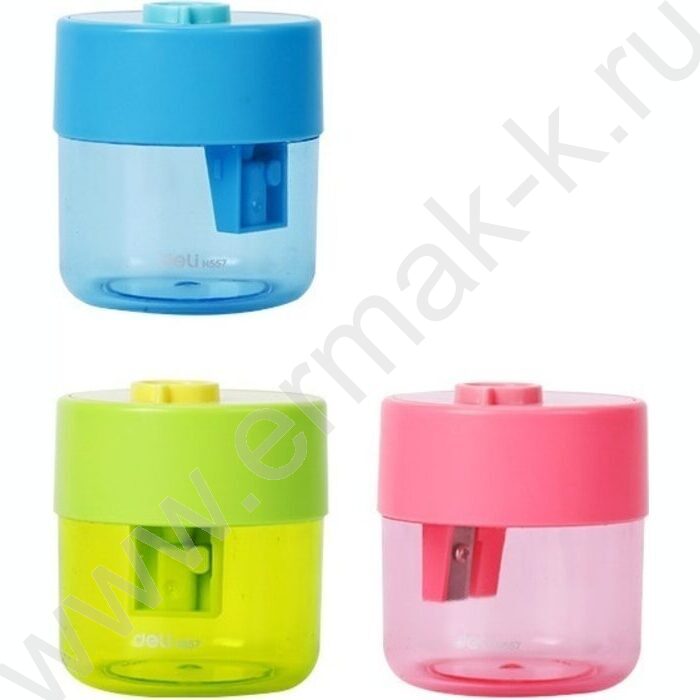 Точилка 1отв. пластик /ассорти | Фото 1