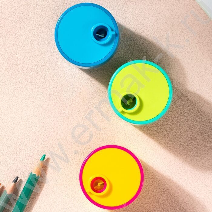 Точилка 1отв. пластик /ассорти | Фото 2